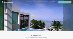 Desktop Screenshot of luxurylet.com